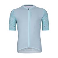 HOLOKOLO Cyklistický dres s krátkým rukávem - DELICATE ELITE - světle modrá XL