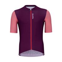 HOLOKOLO Cyklistický dres s krátkým rukávem - ENJOYABLE ELITE - růžová/fialová