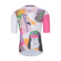 HOLOKOLO Cyklistický dres s krátkým rukávem - FACES - vícebarevná 3XL