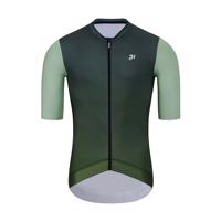 HOLOKOLO Cyklistický dres s krátkým rukávem - INFINITY - zelená 2XL