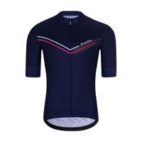 HOLOKOLO Cyklistický dres s krátkým rukávem - LEVEL UP - modrá 4XL