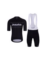 HOLOKOLO Cyklistický krátký dres a krátké kalhoty - GEAR UP - černá