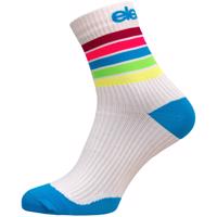 Kompresní ponožky Eleven Strada Stripe White M-L (40-43)