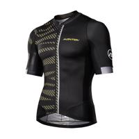 MONTON Cyklistický dres s krátkým rukávem - SELVAGGIO - černá XS