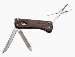 Multifunkční nůž Baldéo ECO170 Barrow, 5 funkcí, zebra wood