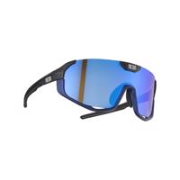 NEON Cyklistické brýle - CANYON - černá/modrá