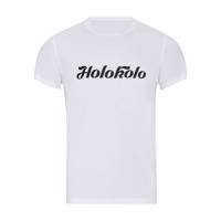NU. BY HOLOKOLO Cyklistické triko s krátkým rukávem - CREW - bílá