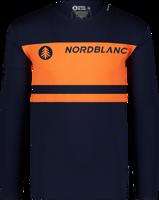 Pánské funkční cyklo tričko Nordblanc Solitude modré NBSMF7429_MOB