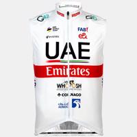 PISSEI Cyklistická vesta - UAE 2023 - bílá XL