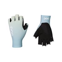 POC Cyklistické rukavice krátkoprsté - DEFT - světle modrá/černá L