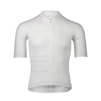 POC Cyklistický dres s krátkým rukávem - PRISTINE PRINT - bílá S