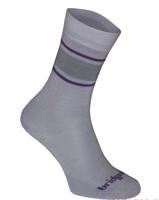 Ponožky Bridgedale Everyday Sock/Liner Merino Endurance Boot Women's lt.grey/purple/065