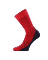 Ponožky merino Lasting FWJ-339 červené