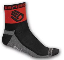 Ponožky Sensor Ruka černá červená 1041043-14