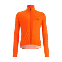 SANTINI Cyklistická větruodolná bunda - NEBULA WINDPROOF - oranžová