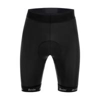 SANTINI Cyklistické kalhoty krátké bez laclu - CUBO - černá
