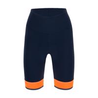 SANTINI Cyklistické kalhoty krátké bez laclu - GIADA LUX LADY - modrá/oranžová XS