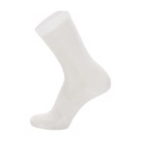 SANTINI Cyklistické ponožky klasické - PURO - bílá