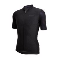 SANTINI Cyklistický dres s krátkým rukávem - COLORE PURO - černá 3XL
