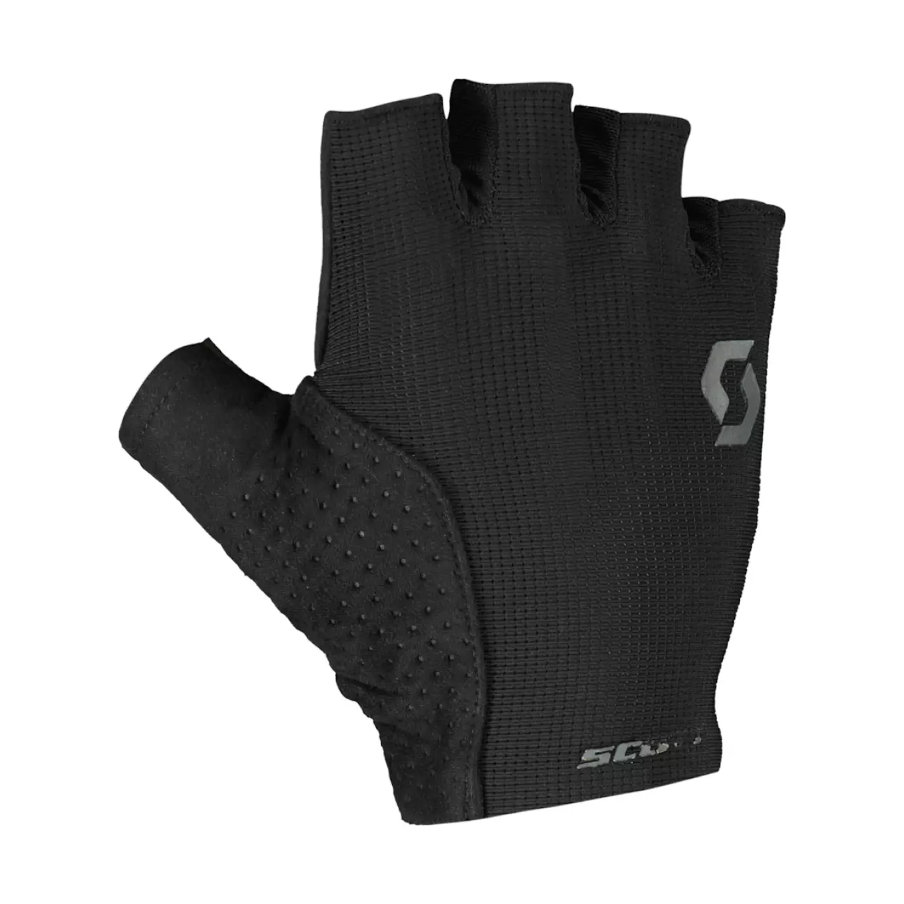 SCOTT Cyklistické rukavice krátkoprsté - ESSENTIAL GEL - černá S