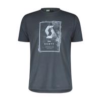 SCOTT Cyklistické triko s krátkým rukávem - DEFINED DRI - šedá L