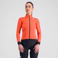SPORTFUL Cyklistická větruodolná bunda - FIANDRE PRO - oranžová XS