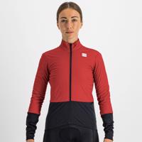 SPORTFUL Cyklistická větruodolná bunda - TOTAL COMFORT - červená M