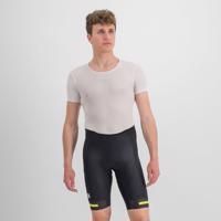 SPORTFUL Cyklistické kalhoty krátké bez laclu - NEO - žlutá/černá M