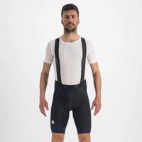 SPORTFUL Cyklistické kalhoty krátké s laclem - BODYFIT PRO - černá S