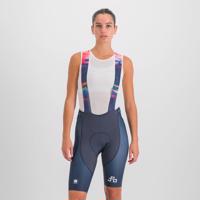 SPORTFUL Cyklistické kalhoty krátké s laclem - PETER SAGAN BODYFIT CLASSIC - modrá S