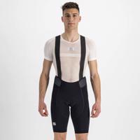SPORTFUL Cyklistické kalhoty krátké s laclem - TOTAL COMFORT - černá L