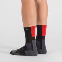 SPORTFUL Cyklistické ponožky klasické - APEX - černá S-M