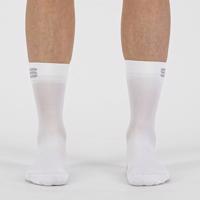 SPORTFUL Cyklistické ponožky klasické - MATCHY LADY - bílá S-M