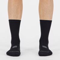 SPORTFUL Cyklistické ponožky klasické - WOOL WOMAN 16 - černá L-XL
