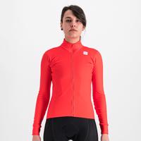 SPORTFUL Cyklistický dres s dlouhým rukávem zimní - KELLY THERMAL - červená