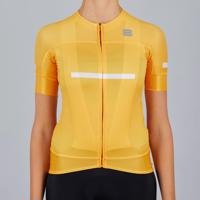 SPORTFUL Cyklistický dres s krátkým rukávem - EVO - žlutá M