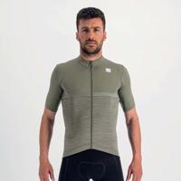 SPORTFUL Cyklistický dres s krátkým rukávem - GIARA - zelená 2XL