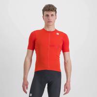 SPORTFUL Cyklistický dres s krátkým rukávem - MATCHY - červená 2XL