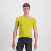 SPORTFUL Cyklistický dres s krátkým rukávem - MATCHY - žlutá XL