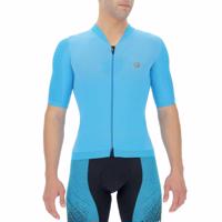 UYN Cyklistický dres s krátkým rukávem - BIKING AIRWING - modrá 2XL