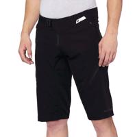 100% SPEEDLAB Cyklistické kalhoty krátké bez laclu - AIRMATIC - černá