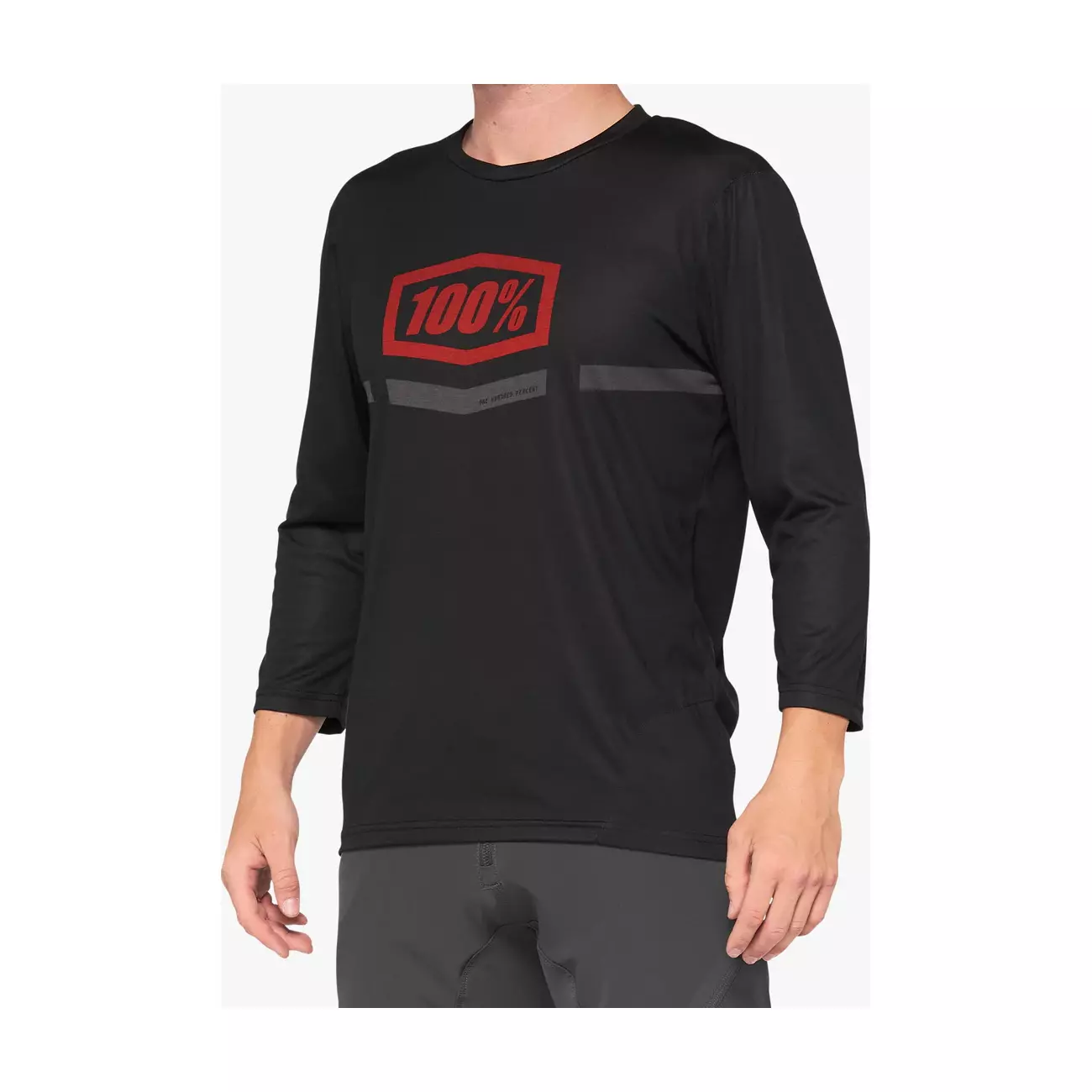 100% SPEEDLAB dres s 3/4 rukávem - AIRMATIC 3/4 - černá/červená L