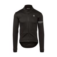 AGU Cyklistická zateplená bunda - WINTER ESSENTIAL - černá 3XL