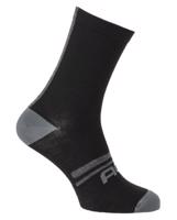AGU Cyklistické ponožky klasické - WINTER MERINO - černá