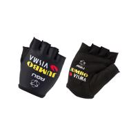 AGU Cyklistické rukavice krátkoprsté - JUMBO-VISMA 2023 - černá 2XL