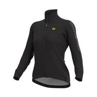 ALÉ Cyklistická větruodolná bunda - FONDO LADY WNT - černá L