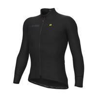 ALÉ Cyklistická zateplená bunda - FONDO 2.0 SOLID - černá 3XL