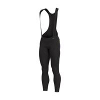 ALÉ Cyklistické kalhoty dlouhé s laclem - CLIMA WARM PLUS R-EV1 - černá 2XL