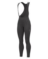 ALÉ Cyklistické kalhoty dlouhé s laclem - ESSENTIAL LADY WNT - černá L