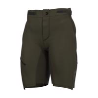 ALÉ Cyklistické kalhoty krátké bez laclu - OFF ROAD - GRAVEL OVERLAND - zelená XL